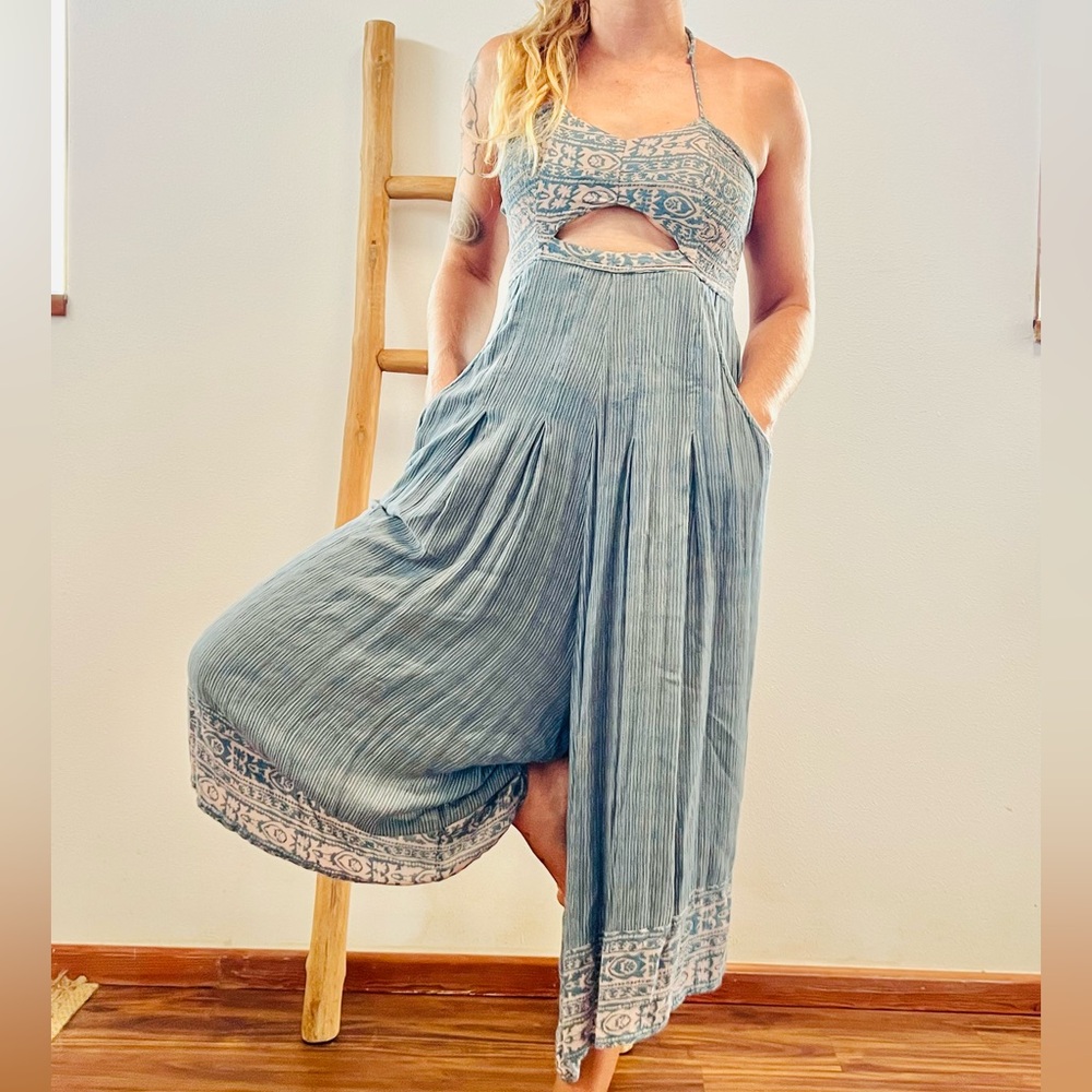 Blue FREE PEOPLE Jumper